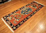 3x7 Hand Knotted Persian Tabriz Runner