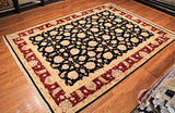 8x11 Hand Knotted Persian Tabriz Area Rug