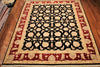 8x11 Hand Knotted Persian Tabriz Area Rug