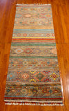 8' Hand Knotted Khorjin Runner