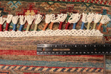 8' Hand Knotted Khorjin Runner