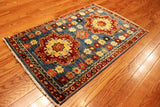 2x3 Hand Knotted Aryana Area Rug