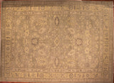 10x14 Hand Knotted Oushak Area Rug