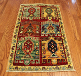 2x3 Hand Knotted Aryana Area Rug