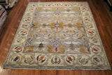 8x10 Hand Knotted Oushak Area Rug