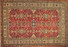 7x10 Hand Knotted Kazak Area Rug