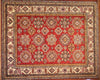 8x10 Hand Knotted Kazak Area Rug