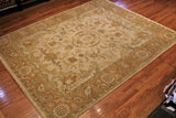 8x10 Hand Knotted Oushak Area Rug