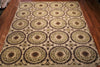 8x10 Hand Knotted Transitional Area Rug