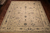 8x10 Hand Knotted Oushak Area Rug