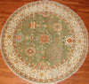 6' Round Hand Knotted Sultan Area Rug