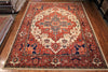 9x12 Hand Knotted Serapi Area Rug