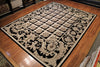 9x12 Hand Knotted Modern Area Rug