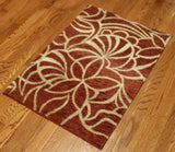 2x3 Hand Knotted Modern Area Rug