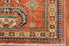 3' Square Hand Knotted Tribal Area Rug