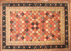 10x14 Hand Knotted Gabbeh Area Rug