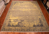 9x12 Hand Knotted Transitional Area Rug