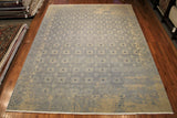 9x12 Hand Knotted Transitional Rug