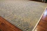 9x12 Hand Knotted Transitional Rug