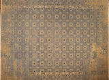 9x12 Hand Knotted Transitional Rug