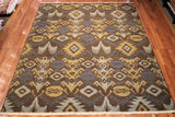 8x10 Hand Knotted Soumak Flat Weave Rug