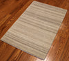 2x3 Hand Knotted Modern Abrash Area Rug