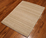 2x3 Hand Knotted Modern Abrash Area Rug