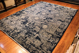 9x12 Hand Knotted HiLo Modern Area Rug