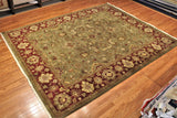 8x10 Hand Knotted Oushak Area Rug