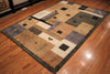 6x9 Hand Knotted Indo Gabbeh Area Rug