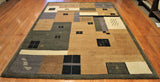 6x9 Hand Knotted Indo Gabbeh Area Rug