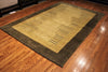 6x9 Hand Knotted Modern Gabbeh Area Rug