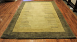 6x9 Hand Knotted Modern Gabbeh Area Rug