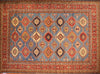 10x14 Hand Knotted Kazak Area Rug