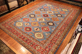 10x14 Hand Knotted Kazak Area Rug