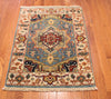 2x3 Hand Knotted Serapi Area Rug