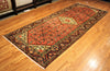 4x10 Hand Knotted Hamadan Palace Runner