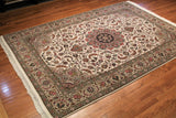 7x10 Hand Knotted Persian Nain Area Rug