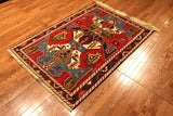 3x5 Hand Knotted Kilim Area Rug