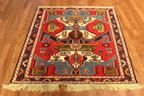 3x5 Hand Knotted Kilim Area Rug