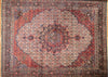 9x13 Hand Knotted Semi-Antique Persian Area Rug