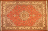 7x10 Hand Knotted Persian Tabriz Area Rug