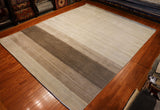 9x12 Hand Knotted Modern Area Rug