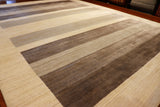 9x12 Hand Knotted Modern Area Rug