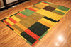 5x8 Hand Knotted Modern Area Rug