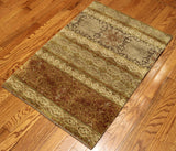 2x3 Hand Knotted Transitional Area Rug