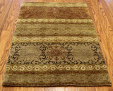 2x3 Hand Knotted Transitional Area Rug