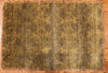 2x3 Hand Knotted Earth Tone Transitional Area Rug