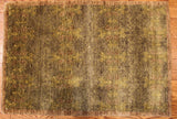 2x3 Hand Knotted Earth Tone Transitional Area Rug