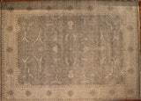 10x14 Hand Knotted Oushak Area Rug